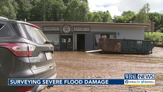 Western NC soup kitchen loses 200,000 pounds of food in floods