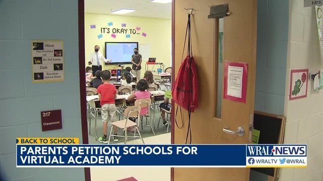 Wake County parent 'very worried' about return to class, starts petition to expand online academy