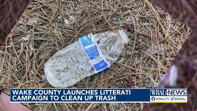New anti-litter campaign uses social media app to clean up Wake Co