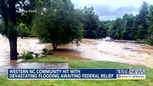 Western North Carolina community desperate for federal relief 