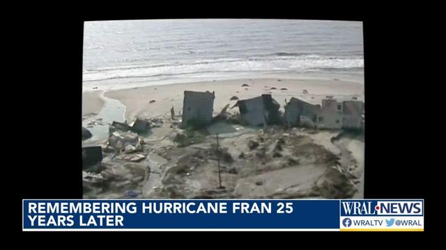 25 years later, Hurricane Fran still a vivid memory for many