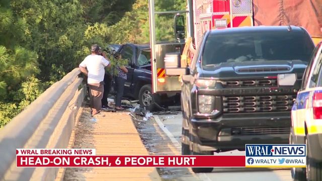 Woman describes scary moments after family involved in violent crash in Raleigh