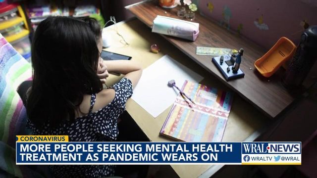 More people looking to mental health treatment during pandemic