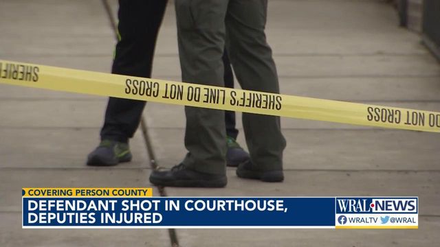 SBI to investigate shooting inside Person County courtroom 