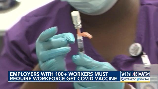 Legal experts respond to new Biden plan for vaccinating workers