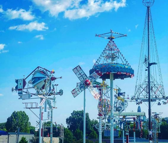 Vollis Simplson Whirligig Park in Wilson, NC.