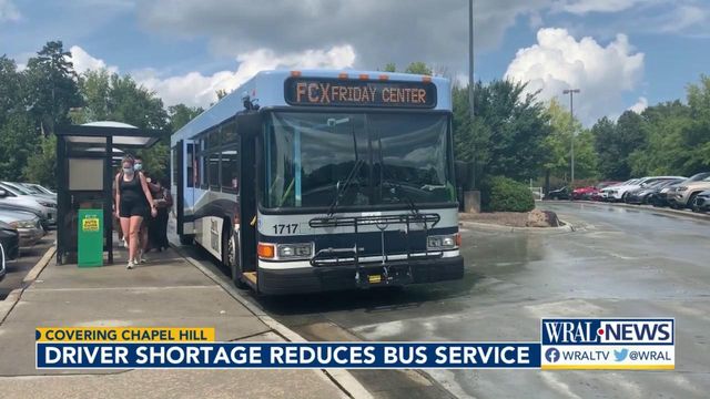 Staffing shortage causes Chapel Hill transit to scale back on routes 