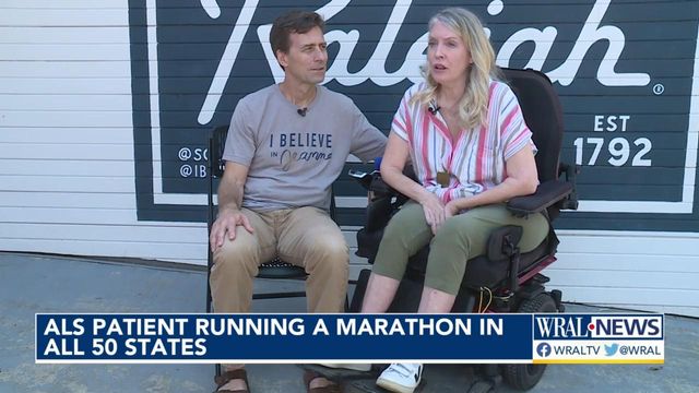 ALS patient hoping to run marathon in each state coming to run Raleigh 5K