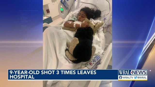 9-year-old girl leaves hospital after being shot in Robeson County