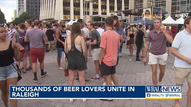 Beer festival brings thousands to downtown Raleigh