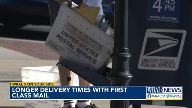 Mail could take longer to get to you, USPS says