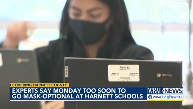 Experts say it's too soon for masks to come off in Harnett schools 