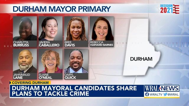 Durham mayoral candidates share plans to tackle crime