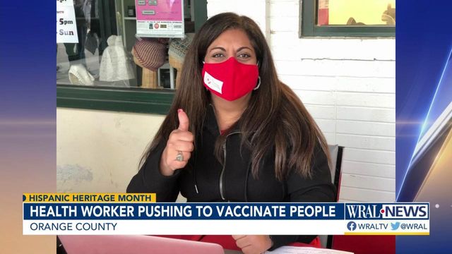 Orange County health worker pushing to vaccinate Hispanic community