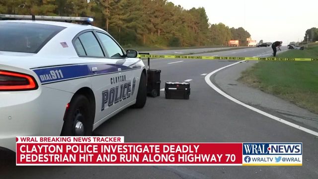 Fatal hit-and-run closes section of Hwy 70 Business in Clayton