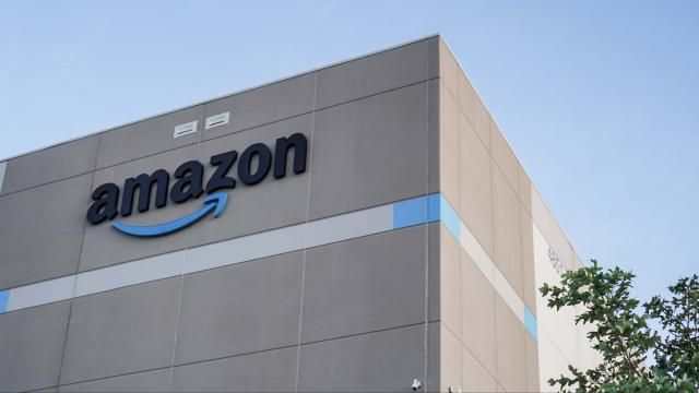 Amazon distribution center in Johnston County, NC. Photo taken Oct. 2, 2021. 