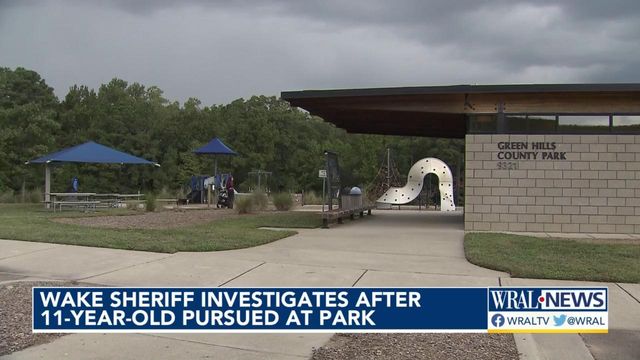 Wake Sheriff investigates after 11-year-old pursued at park