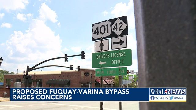 Fuquay-Varina weighing idea of US 401 bypass