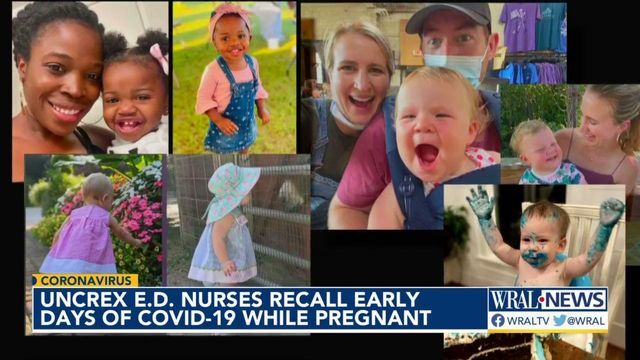 UNC Rex nurses reflect on being pregnant during COVID-19
