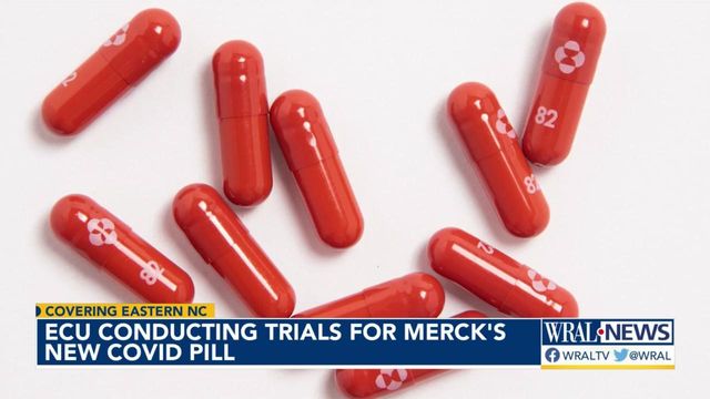 ECU conducting trials for Merck's new COVID-19 pill