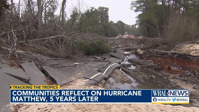 Impact of Hurricane Matthew still felt in communities across eastern NC