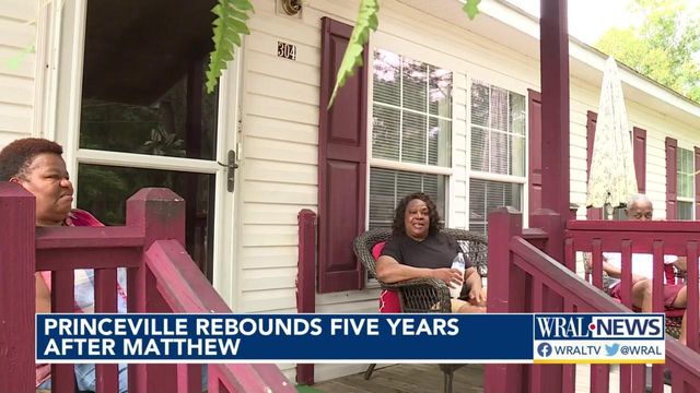 Princeville rebuilding, residents rebounding 5 years following Hurricane Matthew