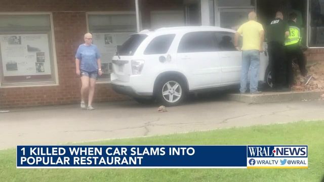 Friends of beloved Siler City restaurant shocked after SUV crashes into building, killing one