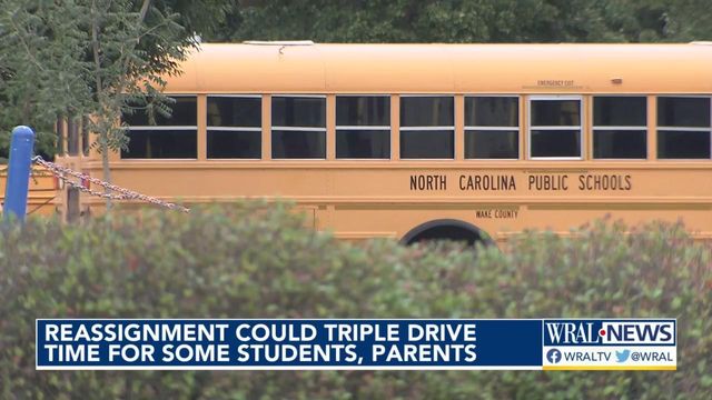 Wake reassignment could triple drive time for some students, parents 