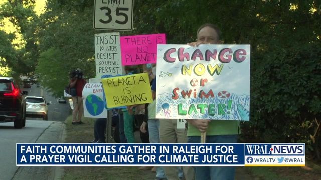 Faith communities in the Triangle call for action on climate change 