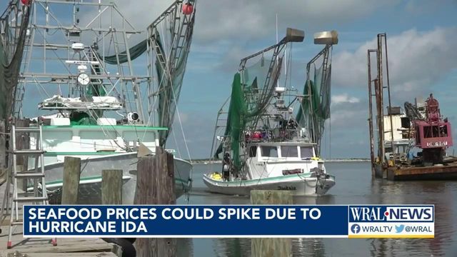 Aftermath of Hurricane Ida affecting the fishing industry 