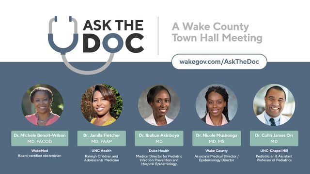 Wake County 'Ask the Doc' on kids and COVID-19