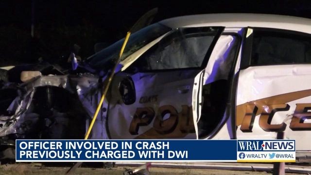 Officer invovled in Coats crash was charged with DWI in 2020