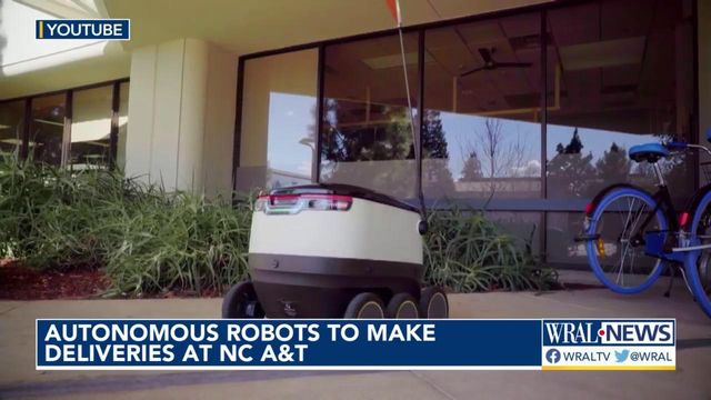 Special delivery: Robots coming to NC A&T to bring students food
