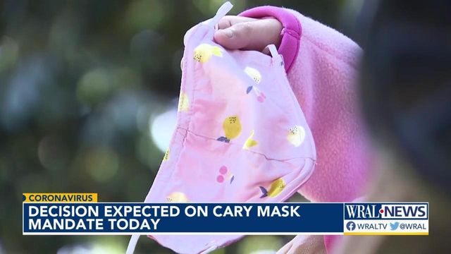 Will masks stay mandatory in Cary?