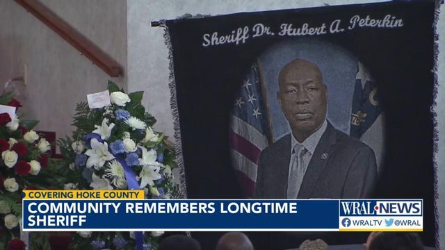 Peterkin always answered the call; Longtime Hoke sheriff remembered at memorial service