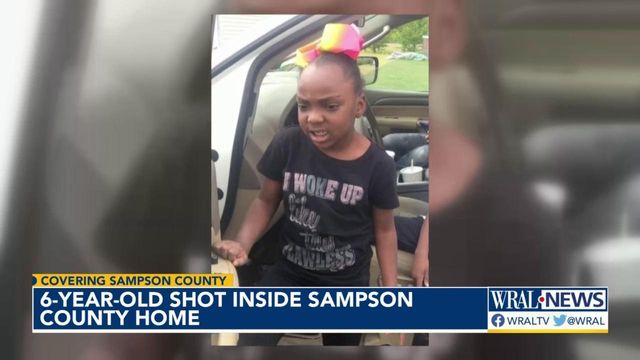 Bullets fired into Sampson County home, striking 6-year-old girl
