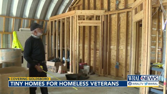 Goldsboro nonprofit aims to help homeless veterans with tiny home village