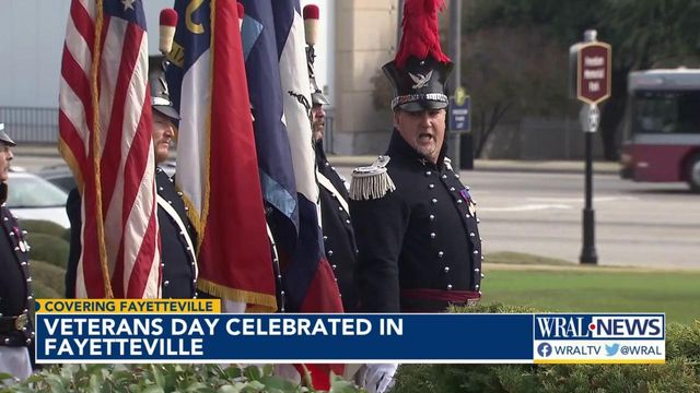 Fort Bragg honors those who lost their lives in combat this Veteran's Day 