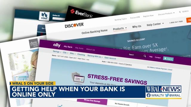 Getting help when your bank is online-only