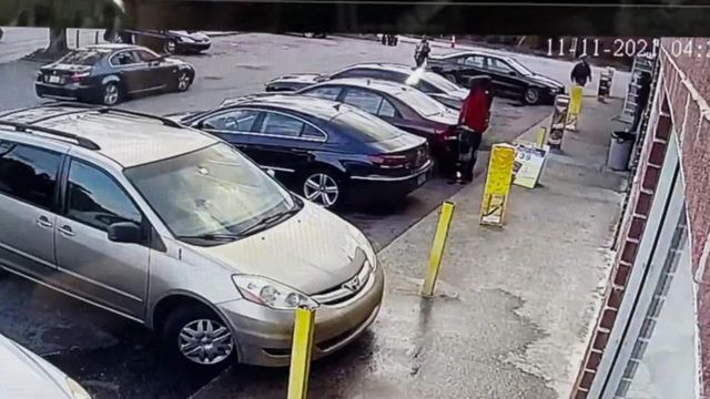 Surveillance video shows car fire shots into Raleigh convenience store 
