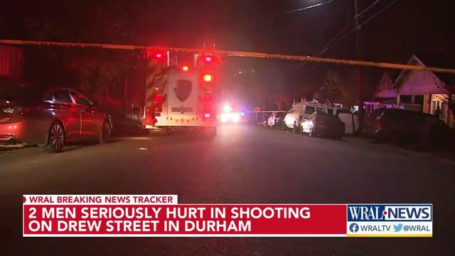 Two hurt in shooting along Durham neighborhood street