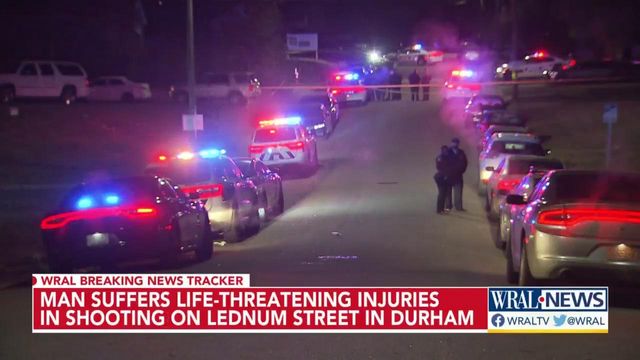 Man seriously injured after Durham shooting