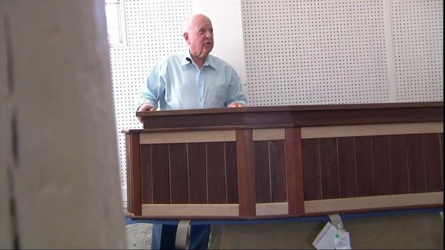 Raleigh master craftsmen laid to rest in coffin he built 