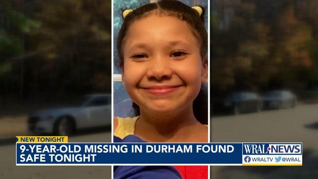 Missing Durham 9-year-old found safe 