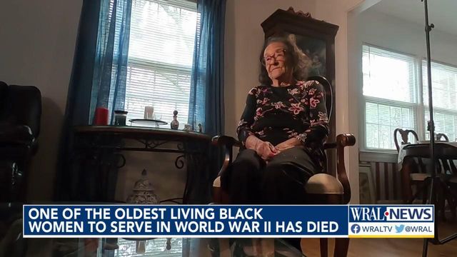 One of oldest living Black women to serve in World War II dies at Rocky Mount home