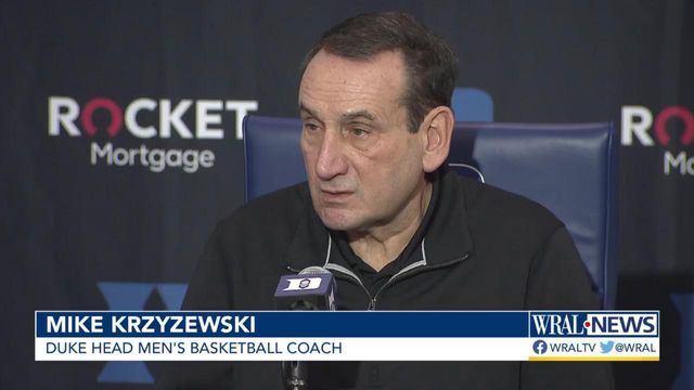 Coach K addresses arrest of 2 Duke players 