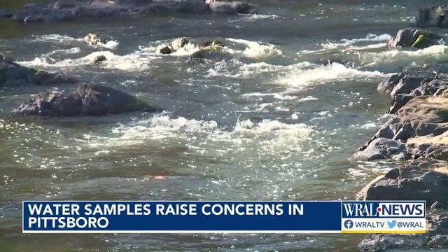 Pittsboro water samples raise concern