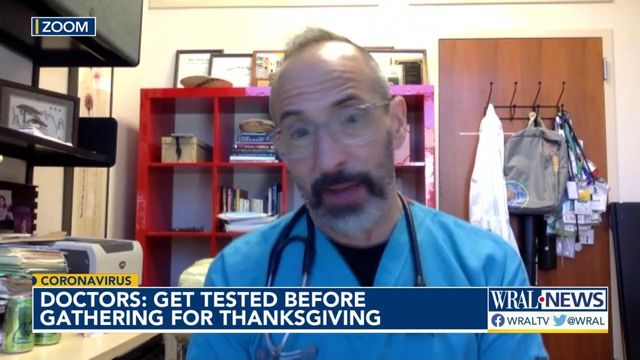 Doc: Get tested before Thanksgiving, even if you're vaccinated