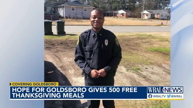 'Hope for Goldsboro' serves hundreds of Thanksgiving meals 