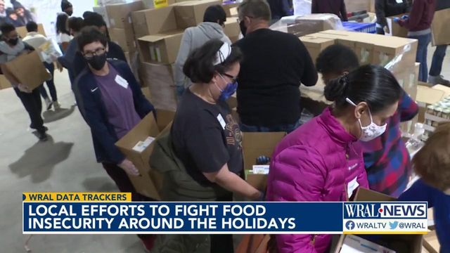 Local efforts underway to fight food insecurity in NC during the holidays